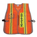 1221 Economy Mesh CONTRACTOR vest with reflective tape
